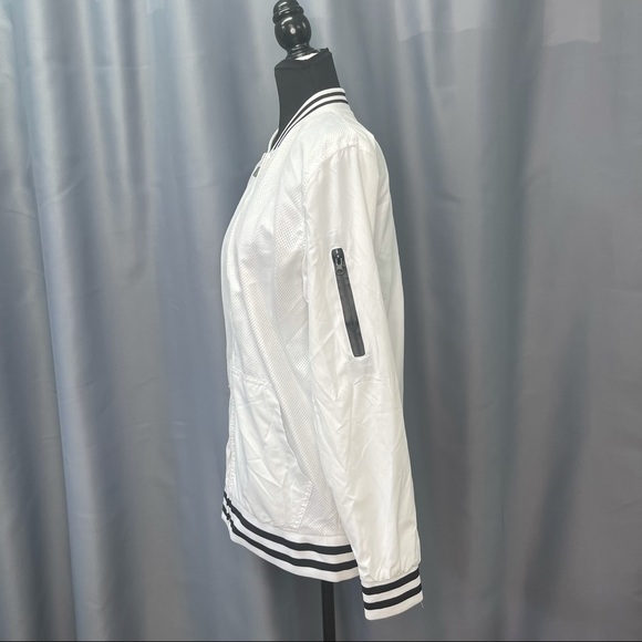 White netted bomber jacket - Picture 5 of 5